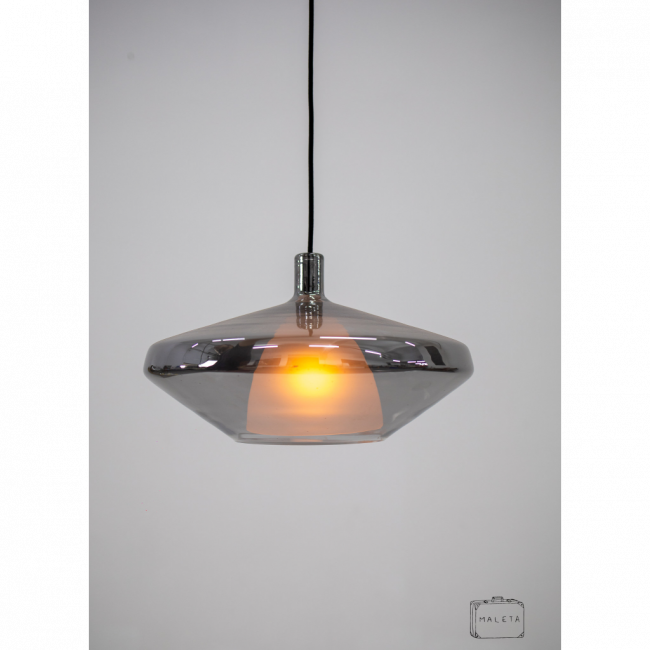 LUMINÁRIA PENDENTE CINZA BRILHANTE