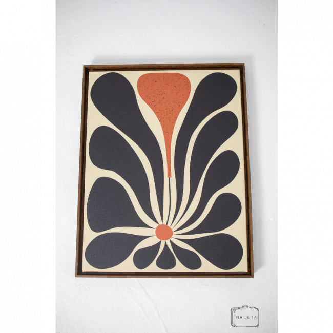 QUADRO MADEIRA ABSTRATO – 41X52