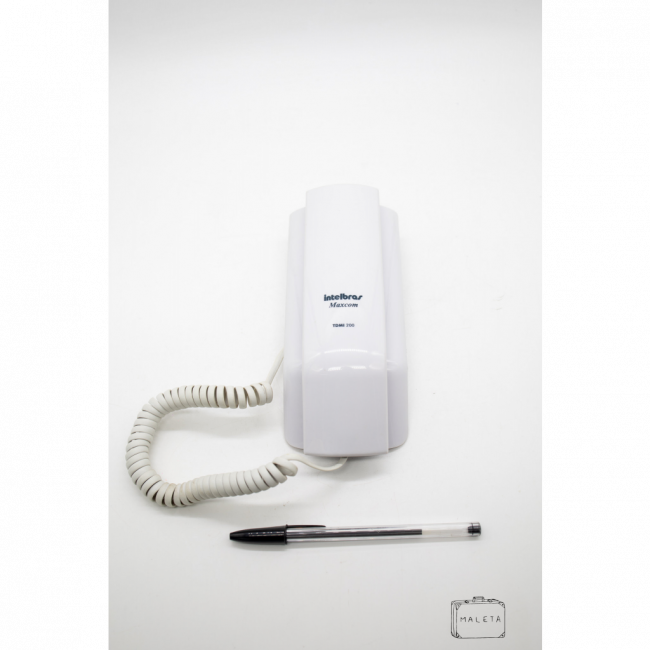 TELEFONE INTERFONE COM FIO INTELBRÁS BRANCO