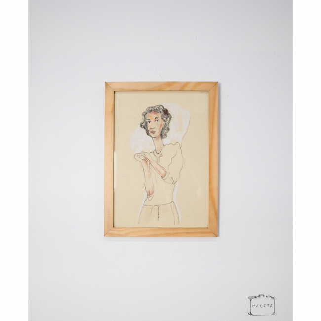 QUADRO MULHER – 25X33
