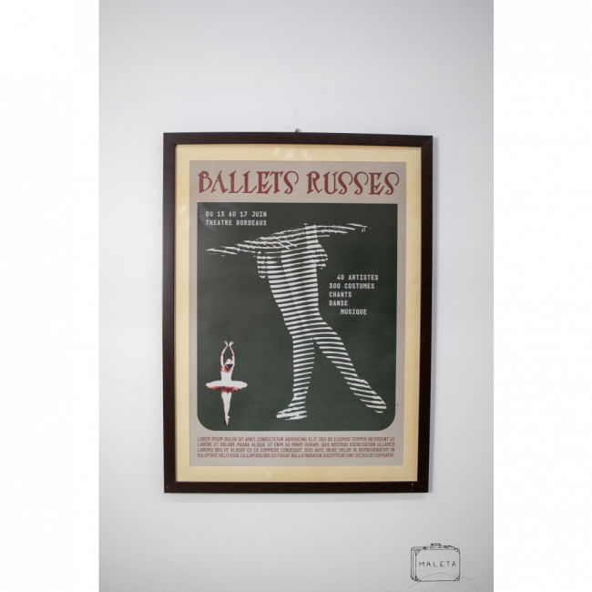 QUADRO BALLETS RUSSES – 51X69