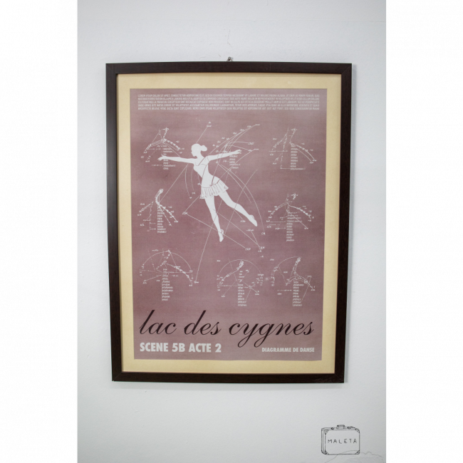 QUADRO LAC DES CYGNES – 51X69