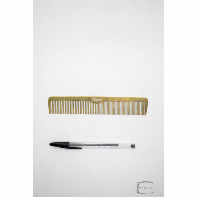 PENTE METAL DOURADO