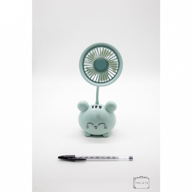 VENTILADOR DE MESA RATINHO VERDE