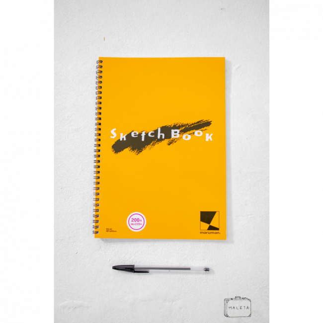 CADERNO CAPA MOLE LARANJA