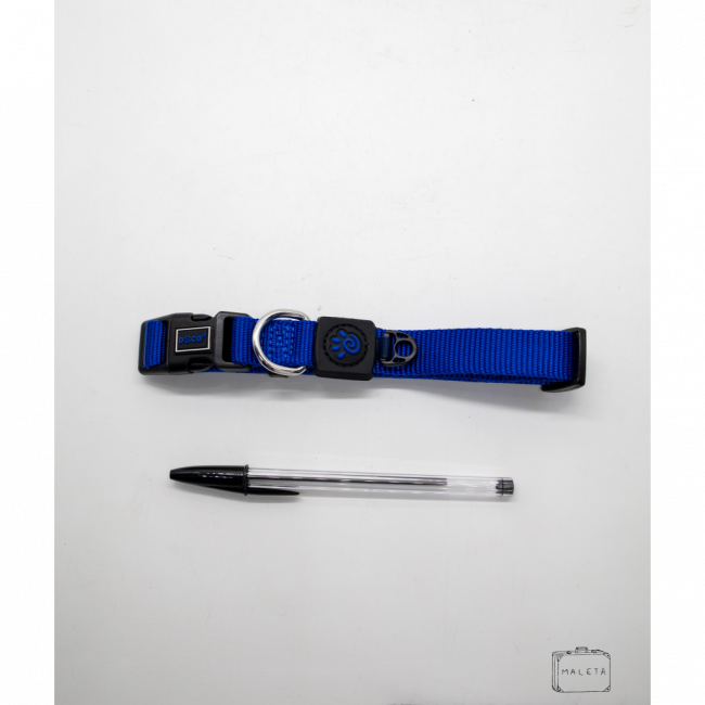 COLEIRA PARA GATO AZUL TAMANHO GRANDE