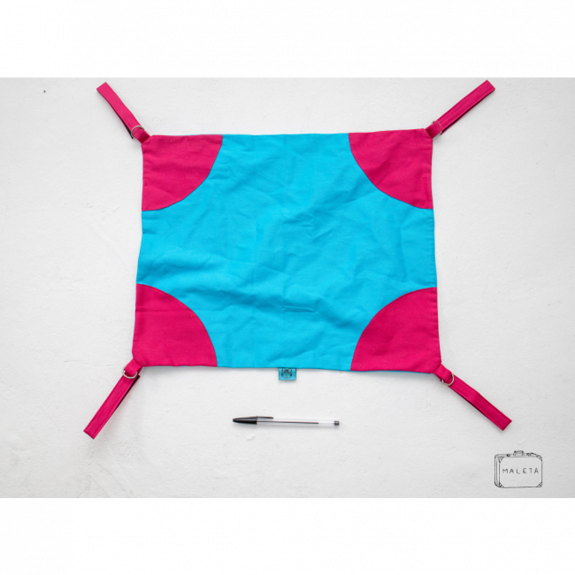 REDE PARA GATO AZUL E ROSA