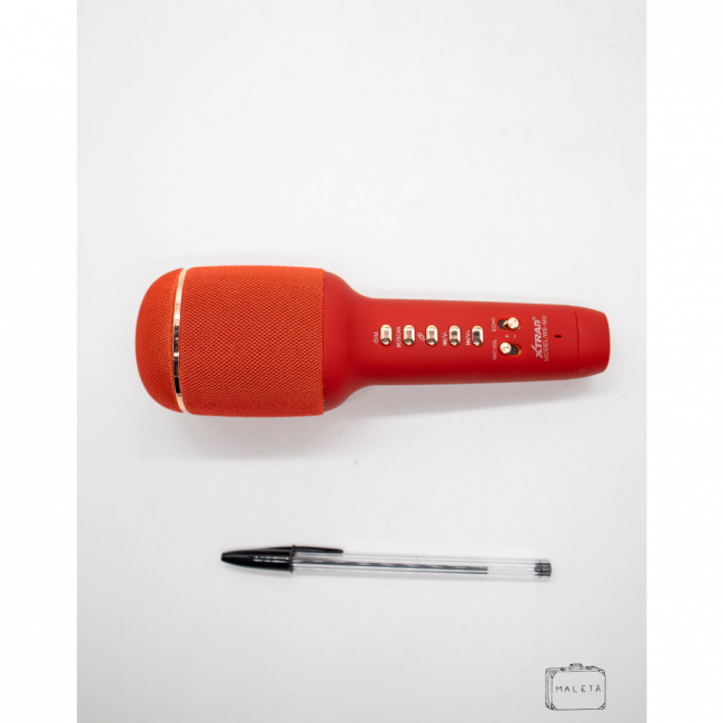 MICROFONE VERMELHO