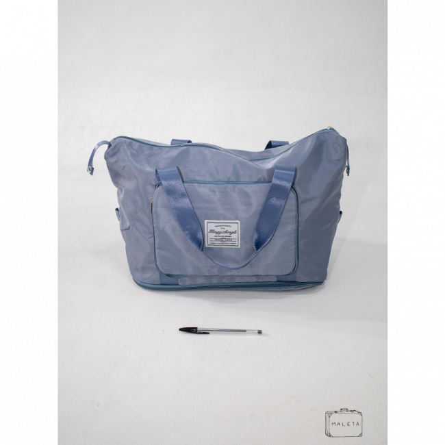 BOLSA TACTEL AZUL