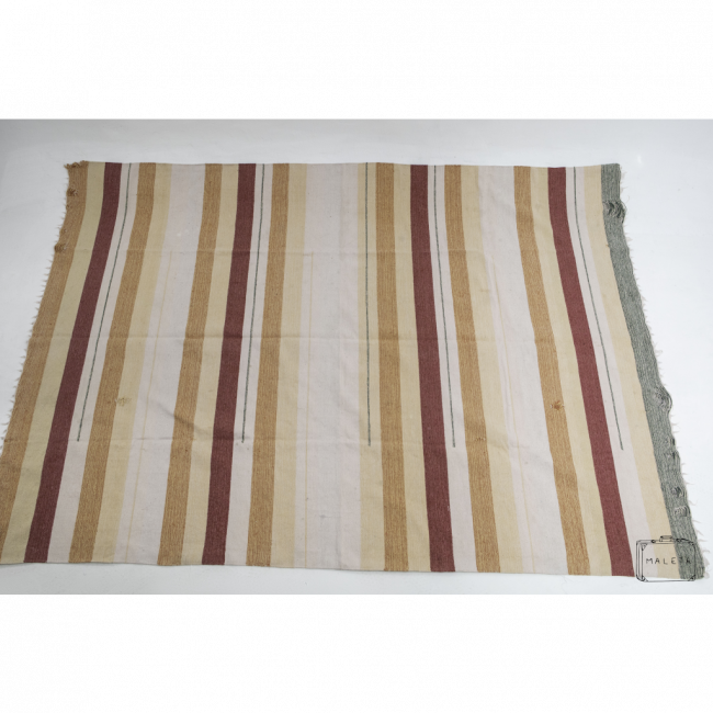TAPETE TONS VERMELHO E ROSA - 180X250