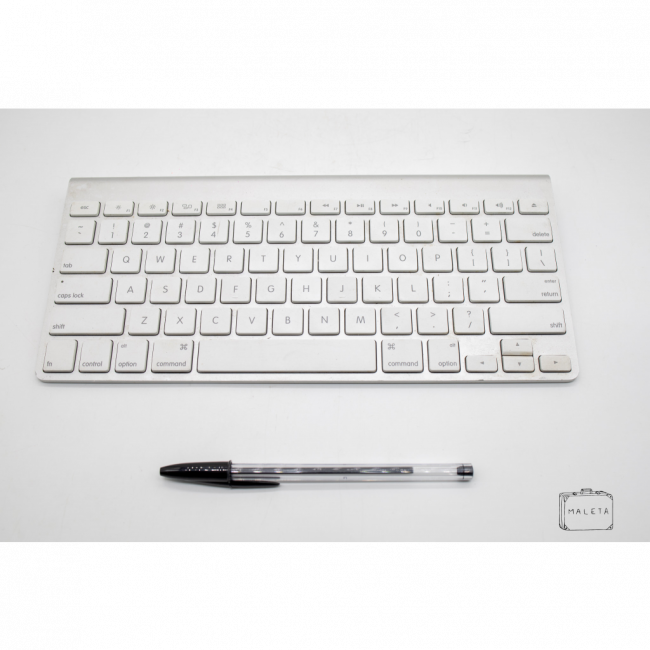 TECLADO APPLE BRANCO SEM FIO