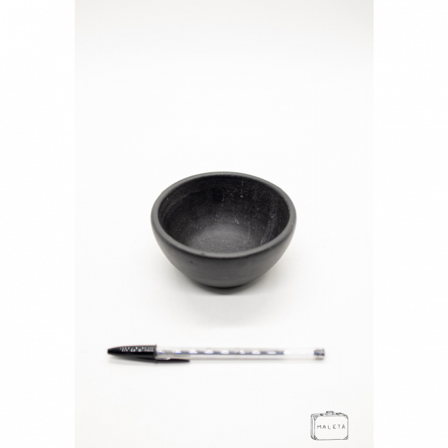 BOWL DE CERÂMICA PRETO PEQUENO