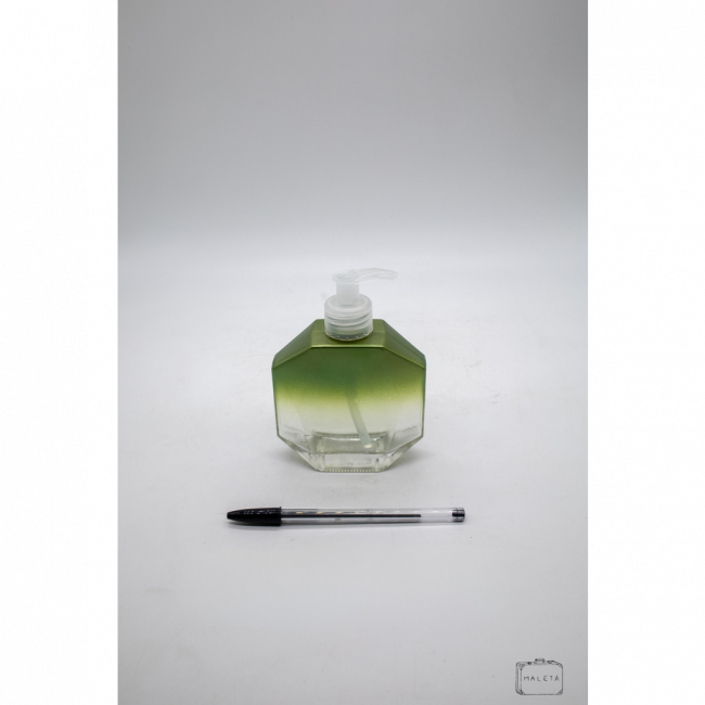 PORTA SABONETE LÍQUIDO VERDE DEGRADÊ - LS