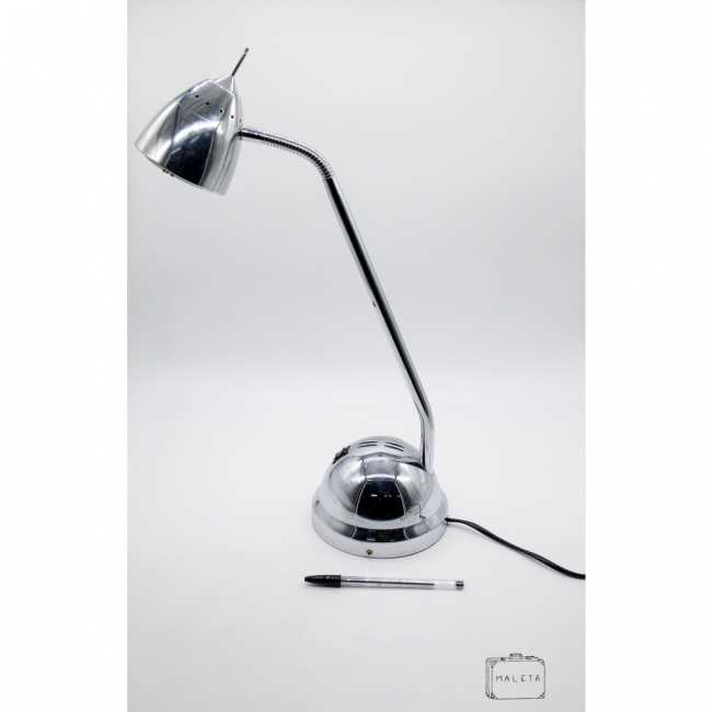 LUMINÁRIA DE MESA CROMADA ARTICULADA - LS