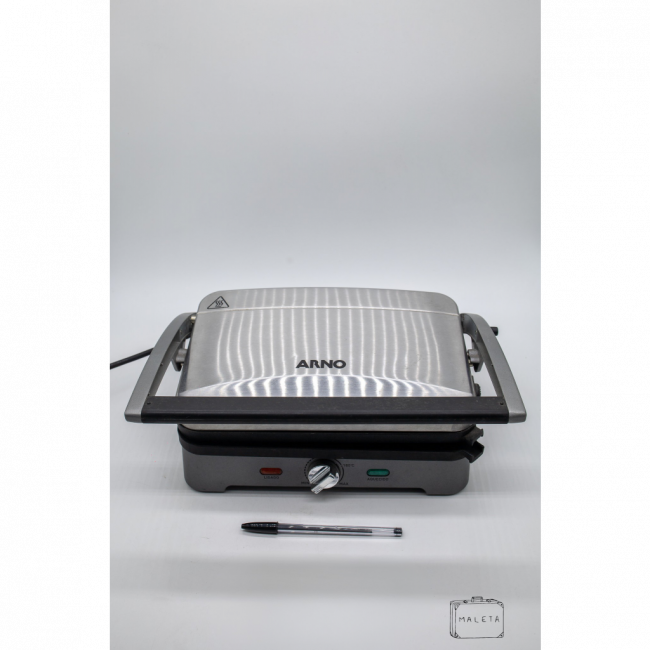 GRILL ARNO EM AÇO ESCOVADO (NÃO FUNCIONA) - LS