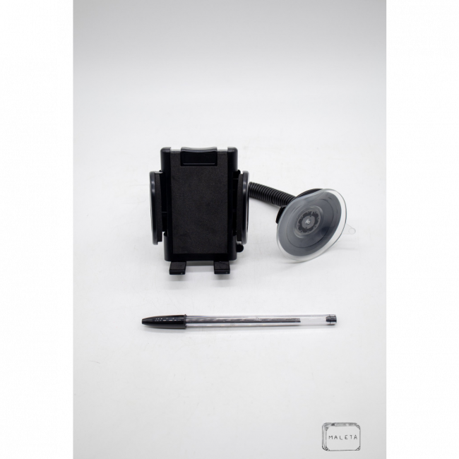 SUPORTE TRANSPARENTE COM VENTOSA PARA CELULAR - LS
