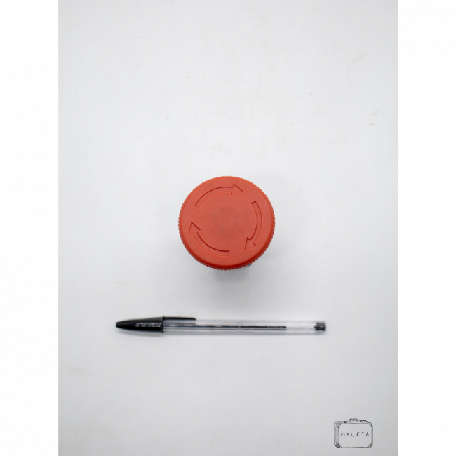 BOTÃO GRANDE VERMELHO