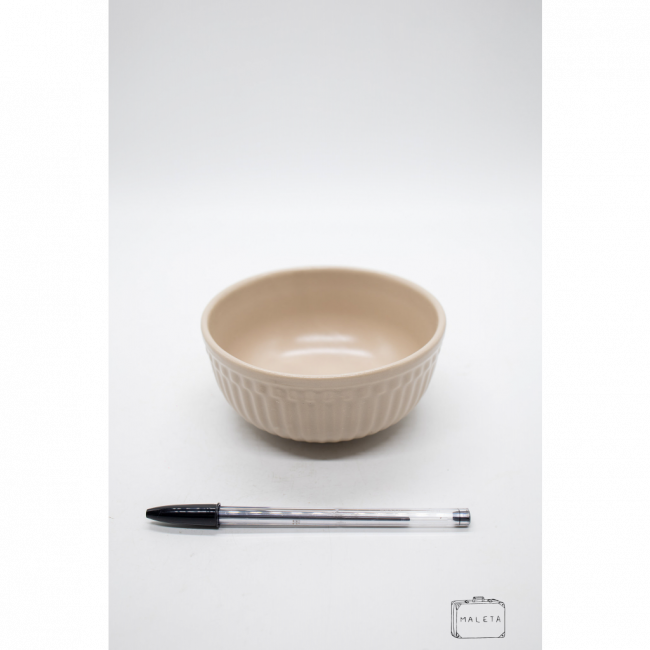 BOWL CERÂMICA BEGE