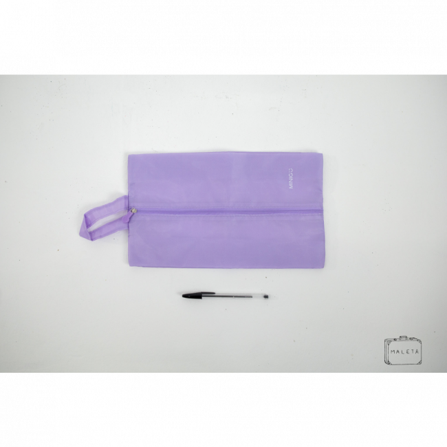 BOLSA LILÁS COM ALÇA