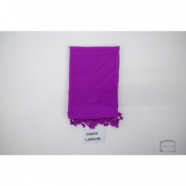 CANGA ROXA COM POMPOM