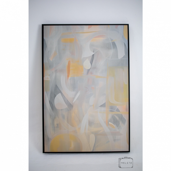 QUADRO TELA ABSTRATO ³ 83X123 – LS