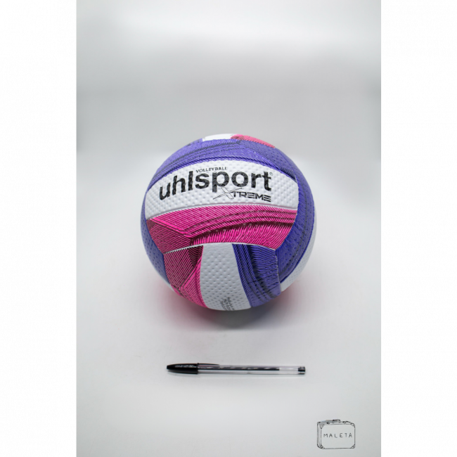 BOLA VÔLEI EXTREME BRANCA/ROSA/ROXA - LS
