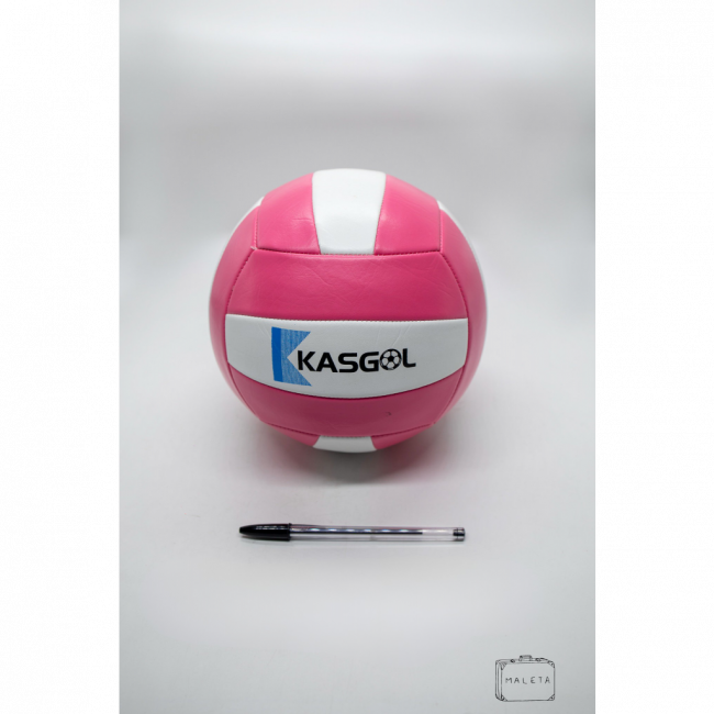 BOLA VÔLEI BRANCA E ROSA - LS