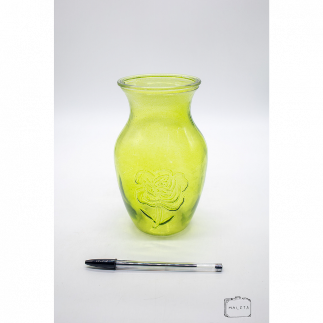 VASO VIDRO VERDE