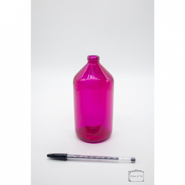 VASO VIDRO PINK