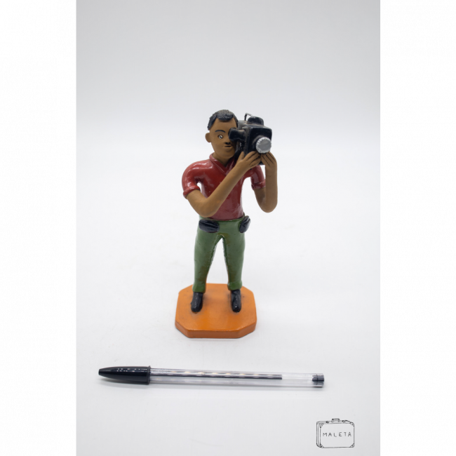 BONECO FILMANDO