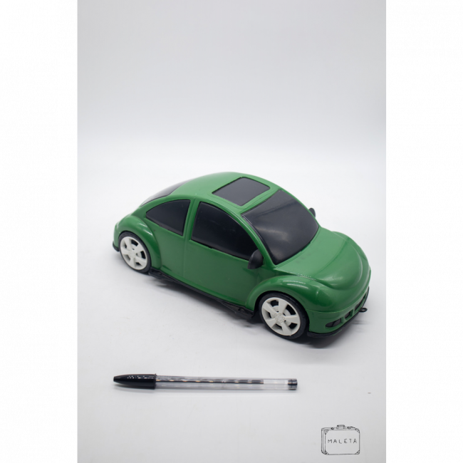 CARRINHO DE BRINQUEDO FUSCA VERDE PLÁSTICO