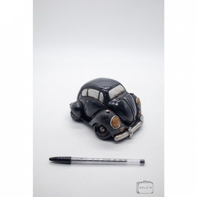 CARRINHO FUSCA GESSO PRETO
