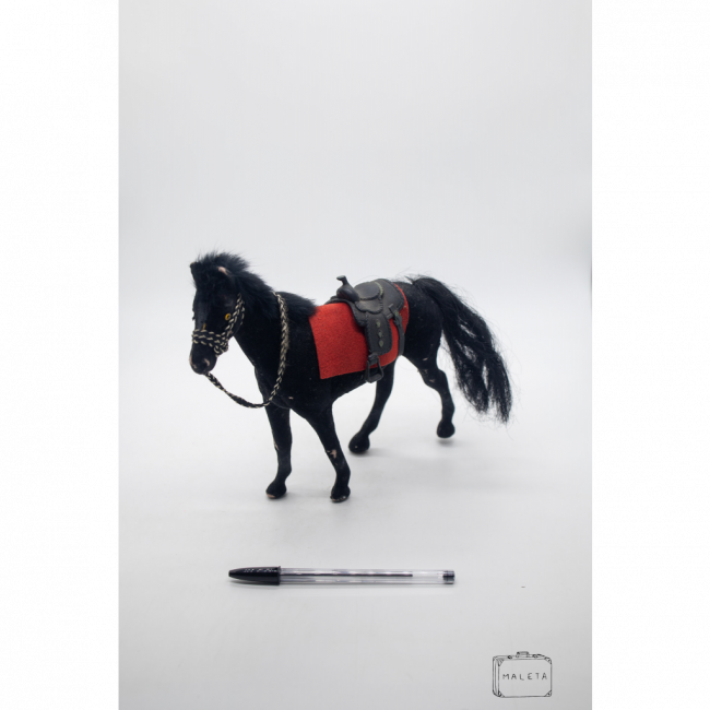 CAVALO BRINQUEDO PRETO