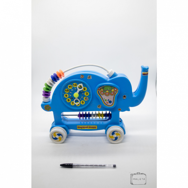 BRINQUEDO INFANTIL ELEFANTE AZUL - DP