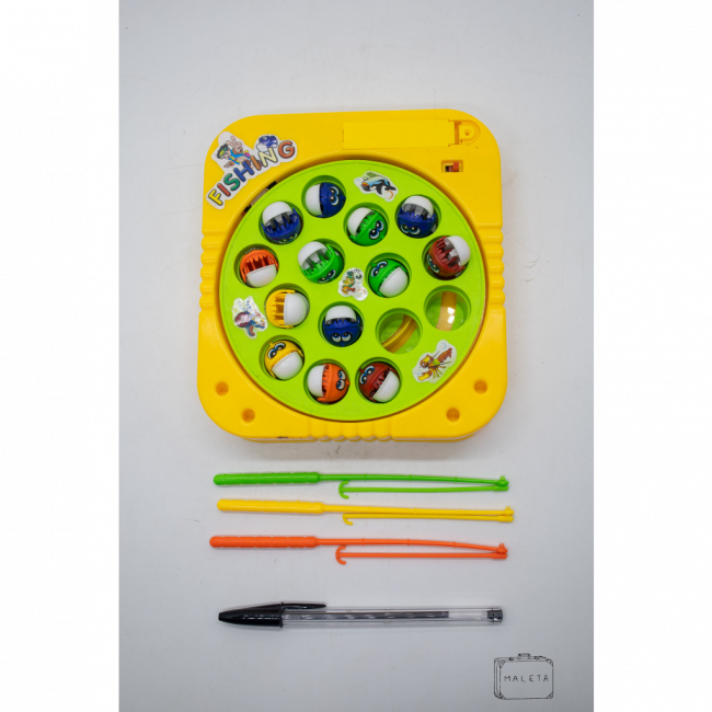 BRINQUEDO PESCARIA AMARELO