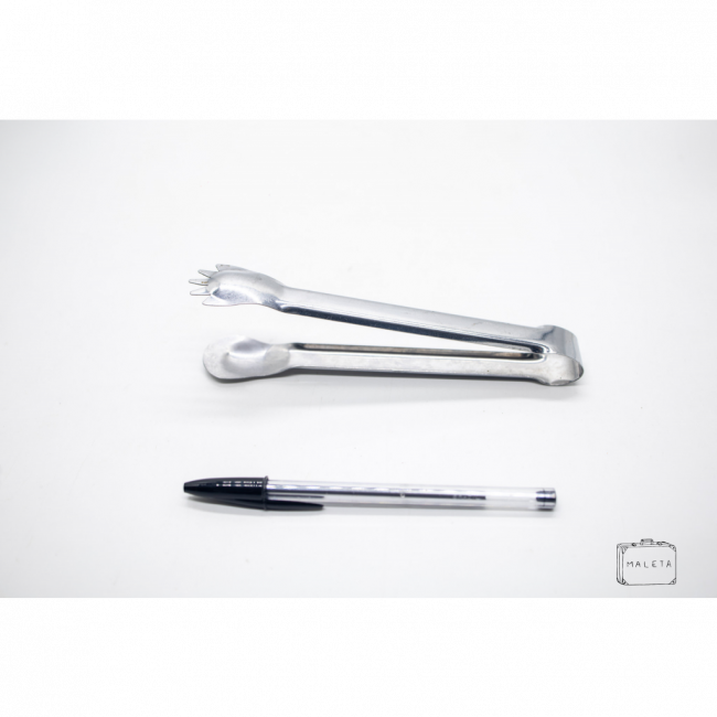 PEGADOR INOX MÉDIO DETALHE PONTA