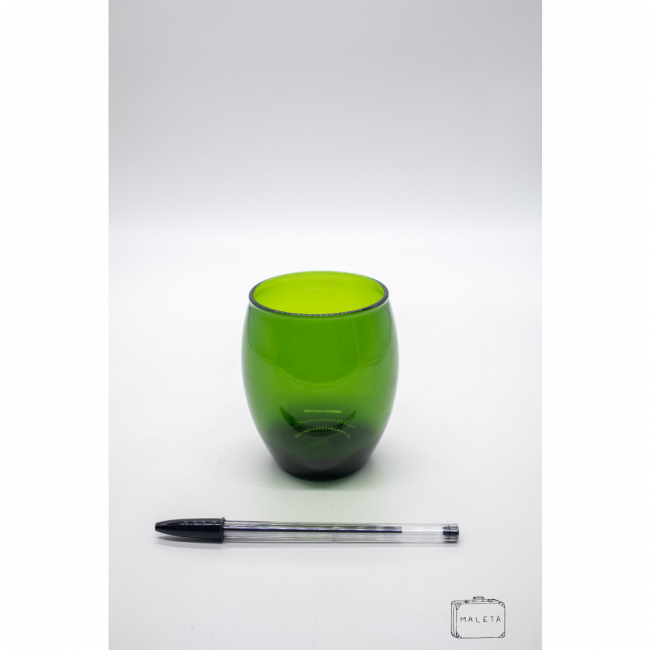 COPO ACRÍLICO BAJUDO VERDE