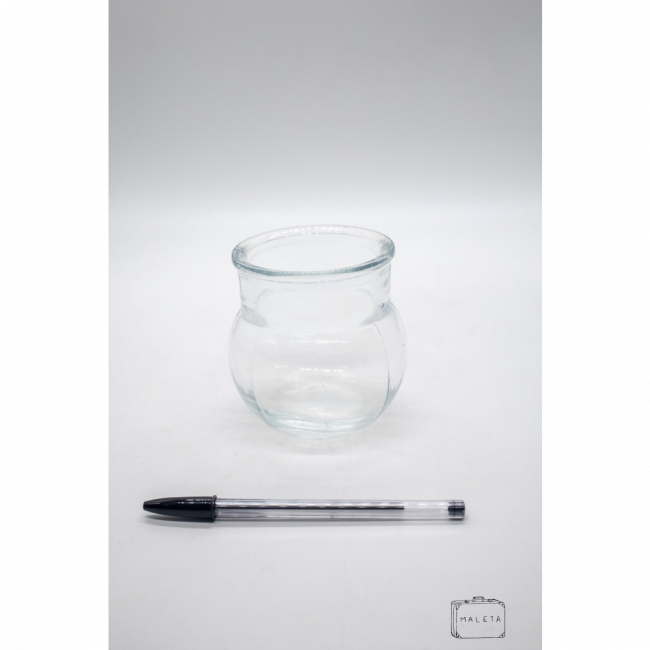VASO VIDRO BOJUDINHO SIMPLES