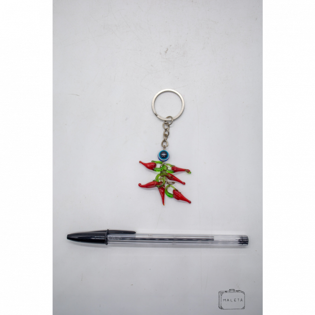 CHAVEIRO PIMENTAS VERMELHO
