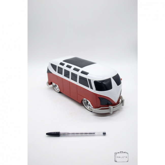 KOMBI VERMELHA E BRANCA TETO SOLAR