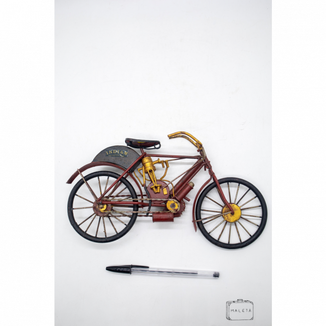 BICICLETA RETRÔ VERMELHA