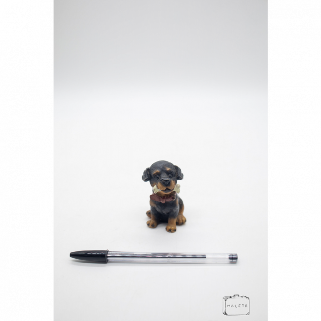 CACHORRO DECORAÇÃO COM OSSO