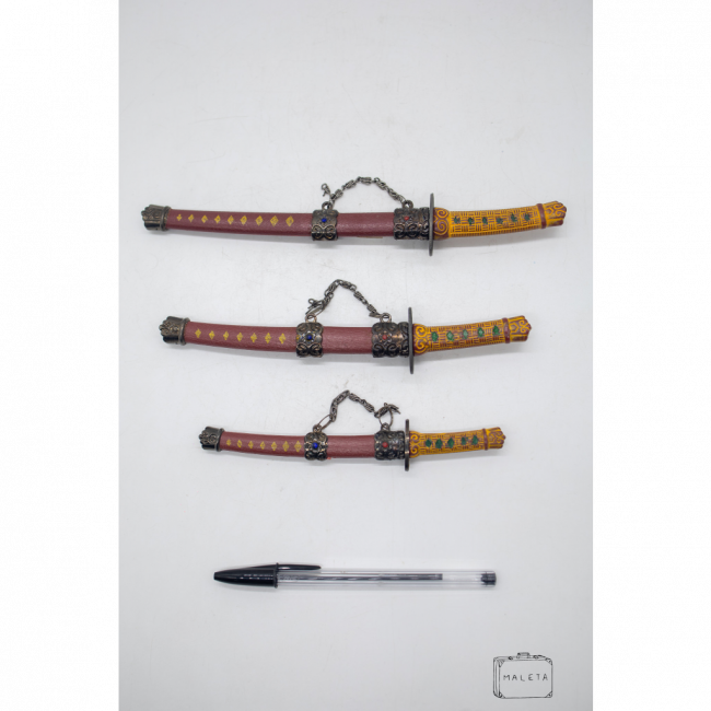 ESPADA SAMURAI DECORAÇÃO COM CASE