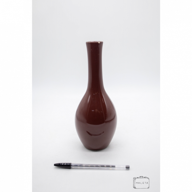 VASO CERÂMICA VINHO