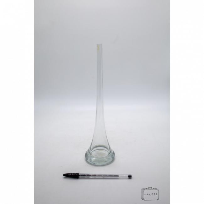 VASO VIDRO FUNIL