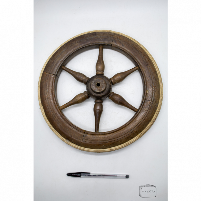 RODA DE CARROÇA MADEIRA