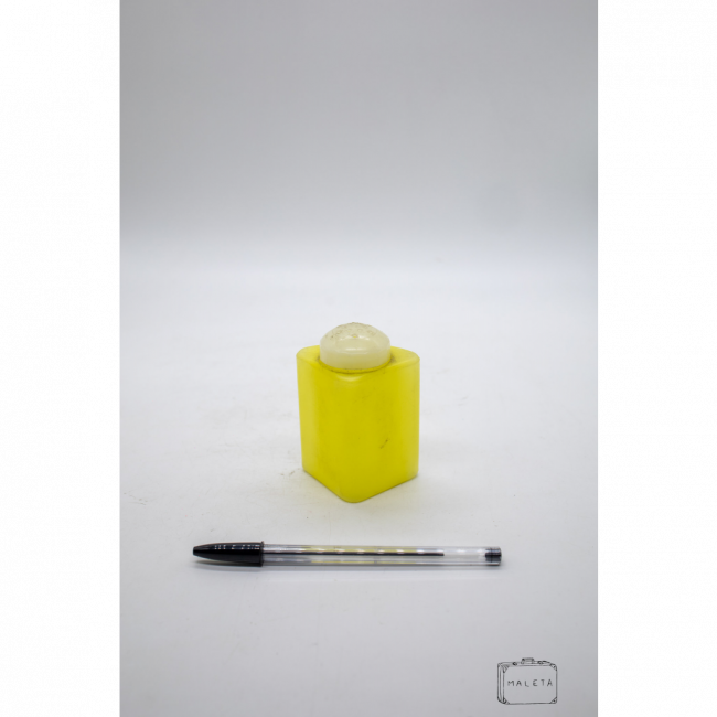 SALEIRO/PALITEIRO PLÁSTICO AMARELO
