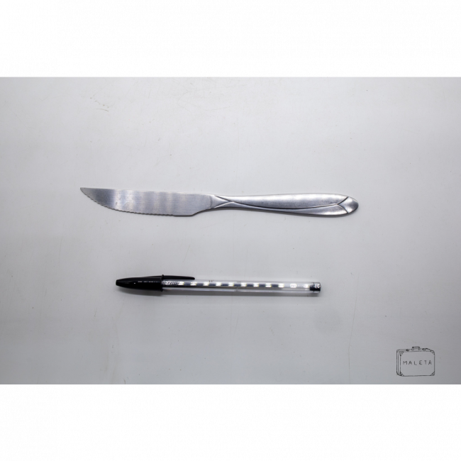 FACA JANTAR COM SERRINHA INOX