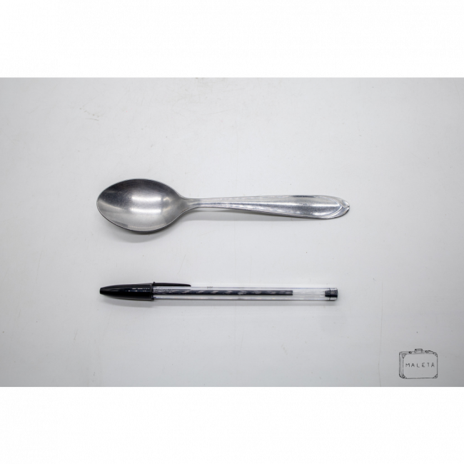 COLHER DE SOBREMESA INOX
