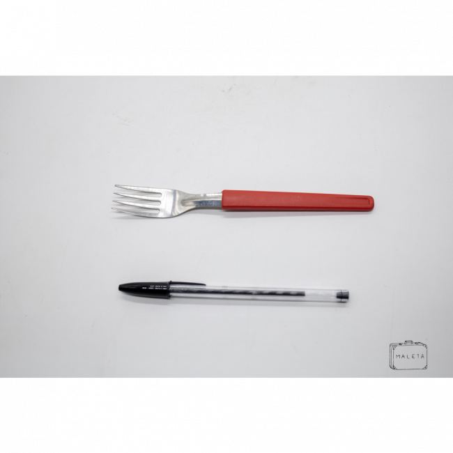 GARFO JANTAR CABO VERMELHO